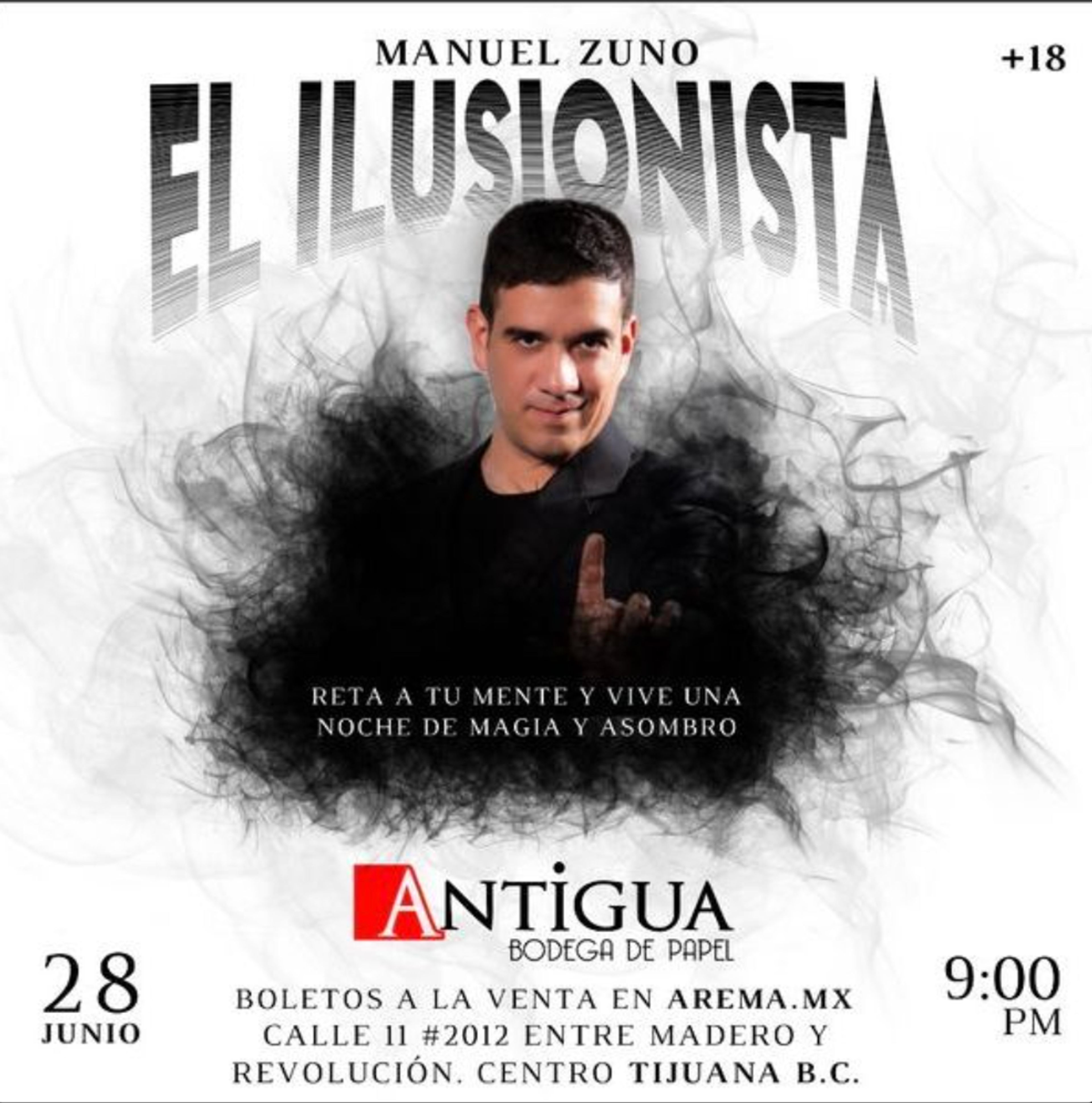 Imagen de portada para el evento: El Ilusionista en Tijuana